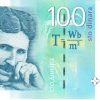 Nikola Tesla-Tesla banknote-electric-power.