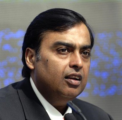 World,s richest people-Mukesh Ambani-21 billion dollars-Oil and gas-ASIA